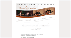 Desktop Screenshot of gitarrenkurse.de